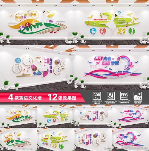 舞動光影間 探索舞今信息公司舞蹈文化墻的藝術與科技融合